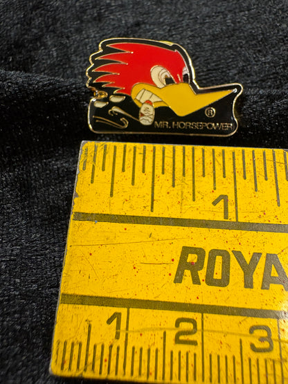 Mr. Horsepower Enamel Hat Pin