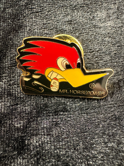 Mr. Horsepower Enamel Hat Pin