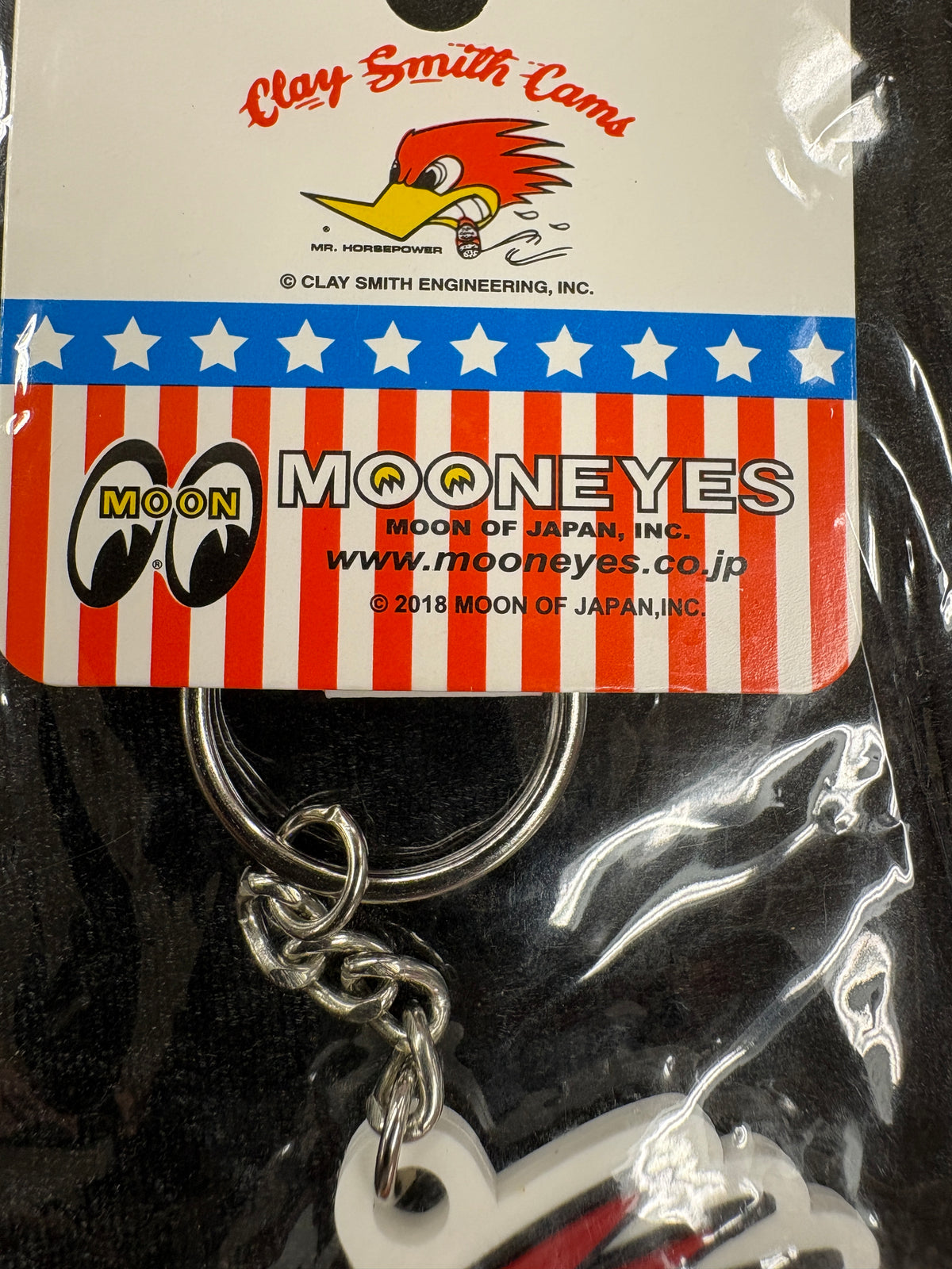 Clay Smith Rubber Key Chain