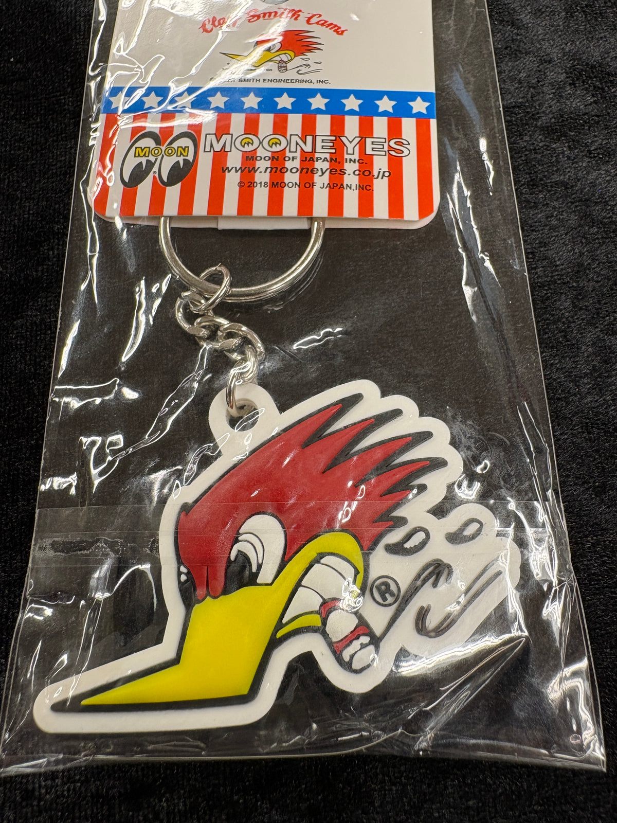 Clay Smith Rubber Key Chain