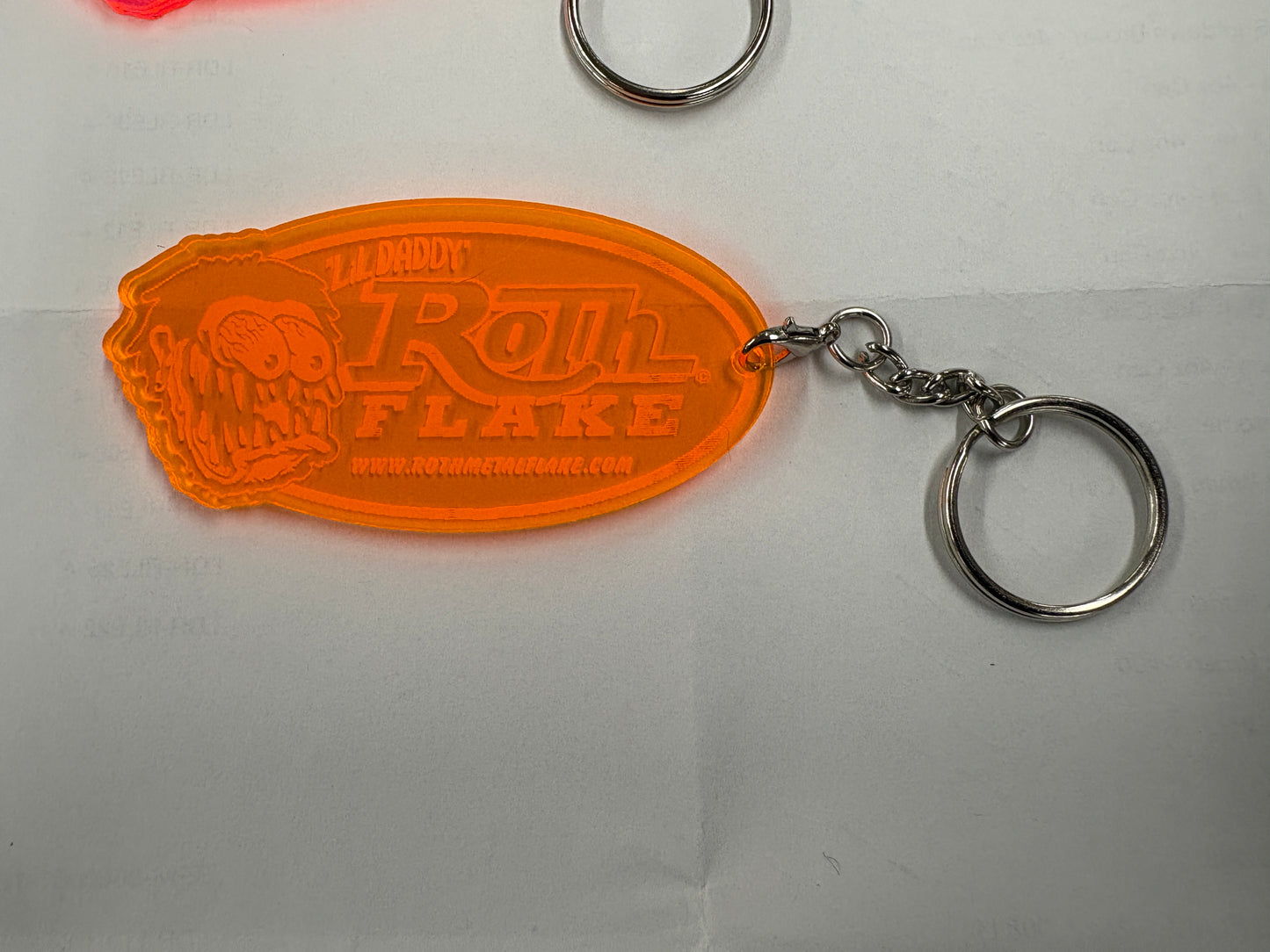 Keychain "Lil' Daddy" Roth Logo
