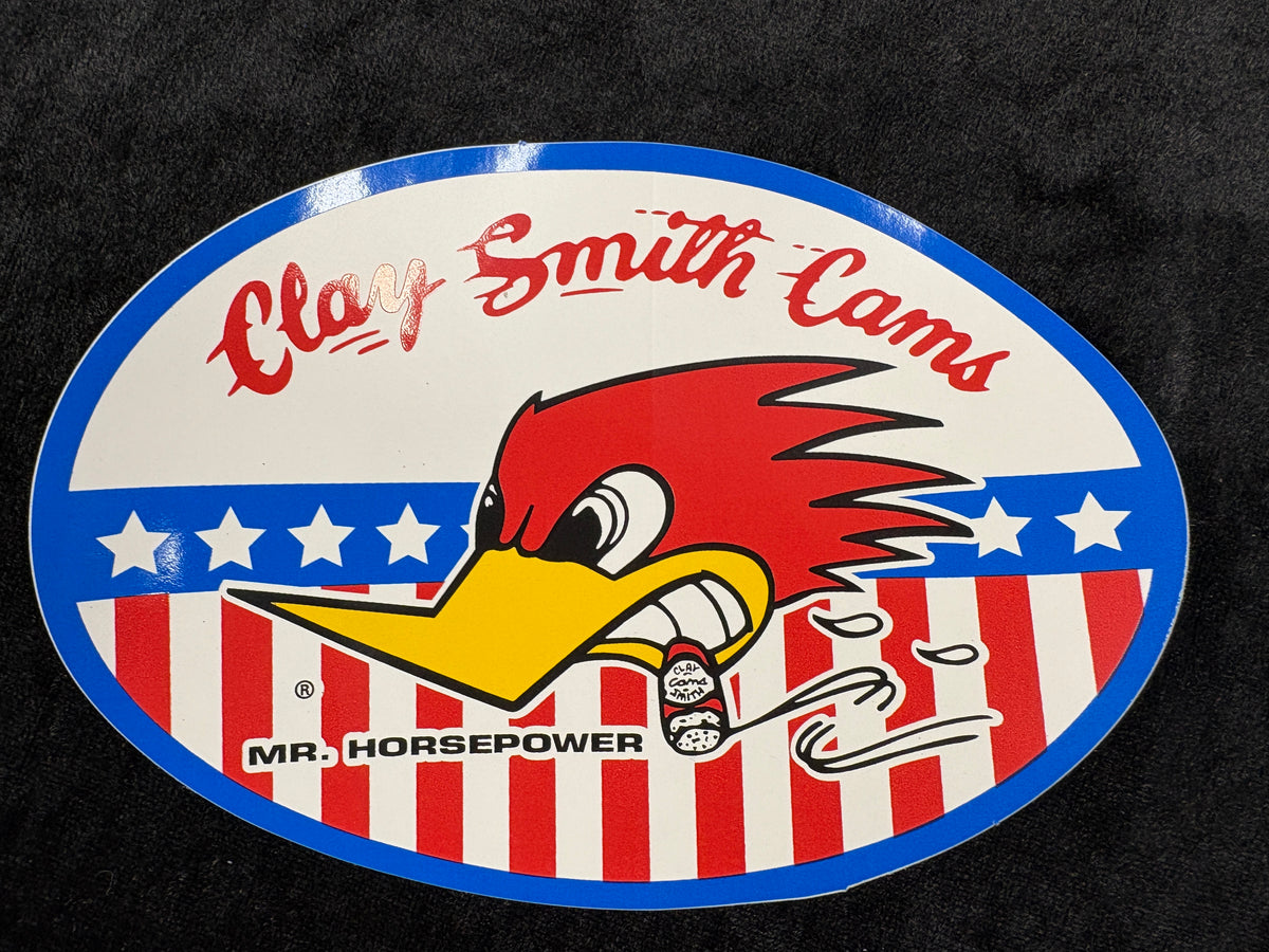All American Mr. Horsepower Oval Sticker