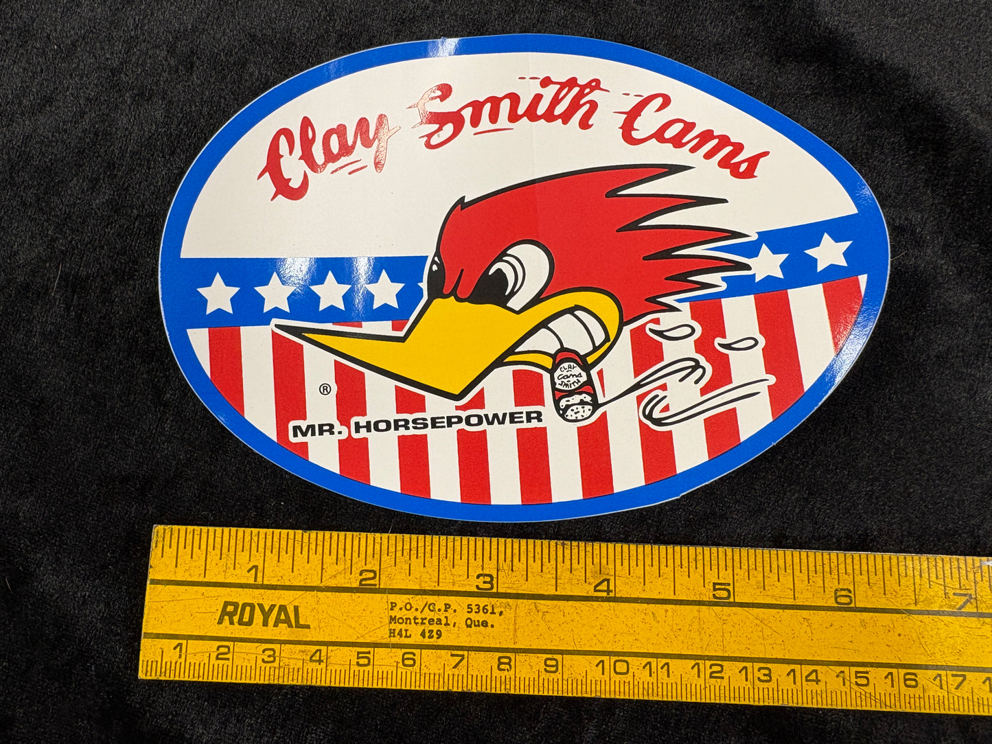 All American Mr. Horsepower Oval Sticker
