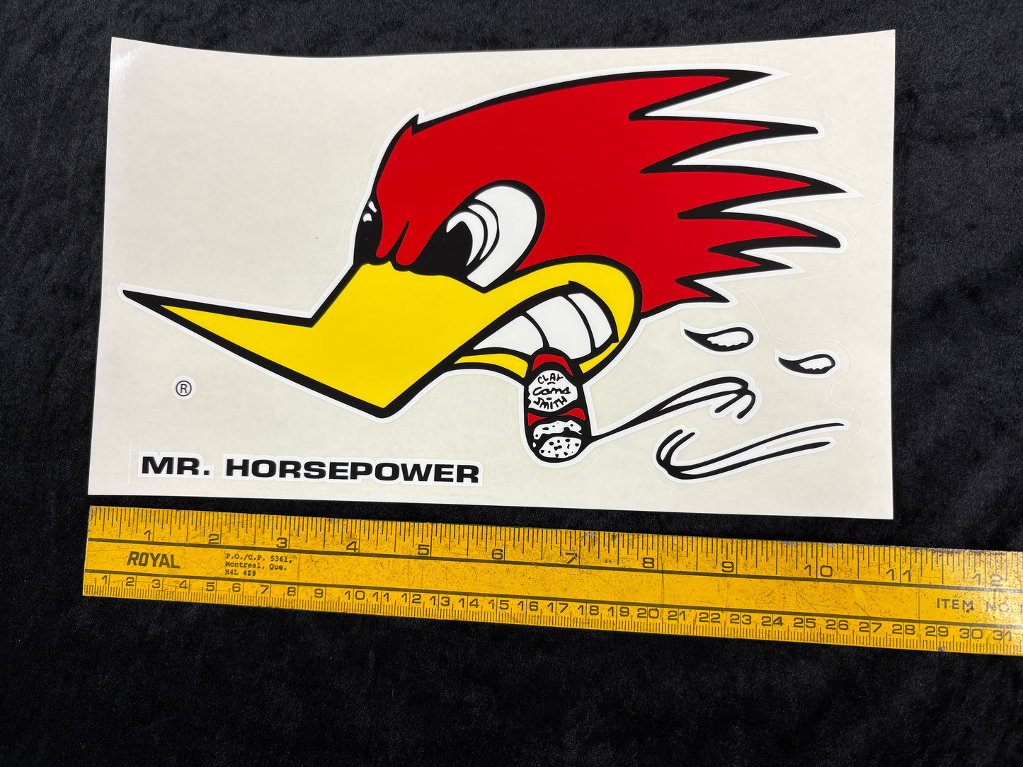 Mr Horsepower Large 11" Decal