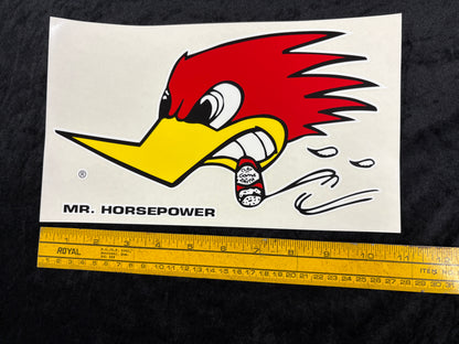 Mr Horsepower Large 11" Decal