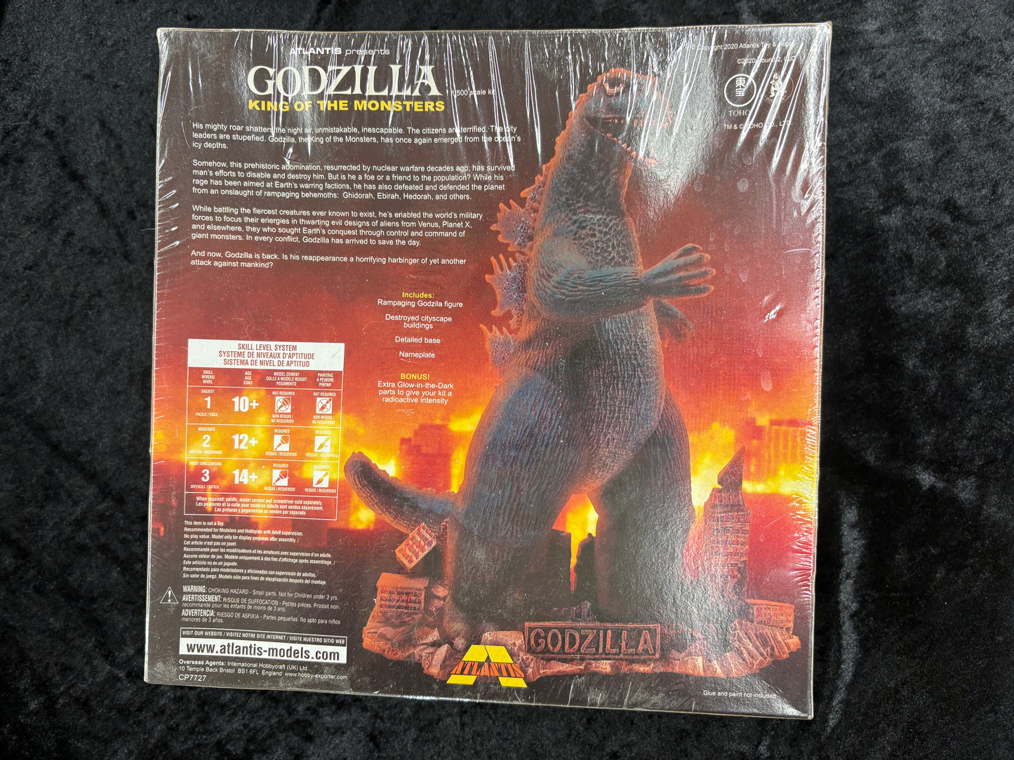 Godzilla Glow in the Dark