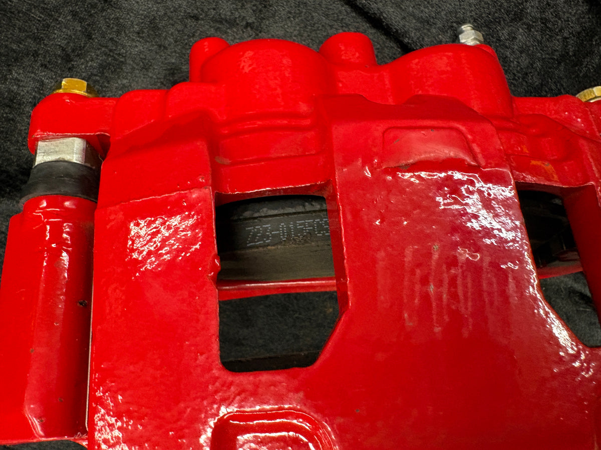 Power-Stop-CPC1438-23-Z23-Evolution Sport Fully Coated Rotor And Powder Coated Caliper Kit With Premium Carbon-Fiber Ceramic Brake Pad.