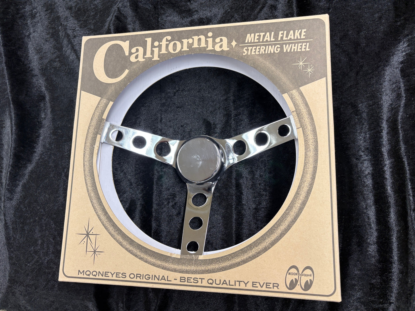 13.5" Classic 3-Hole Spoke Steering Wheel