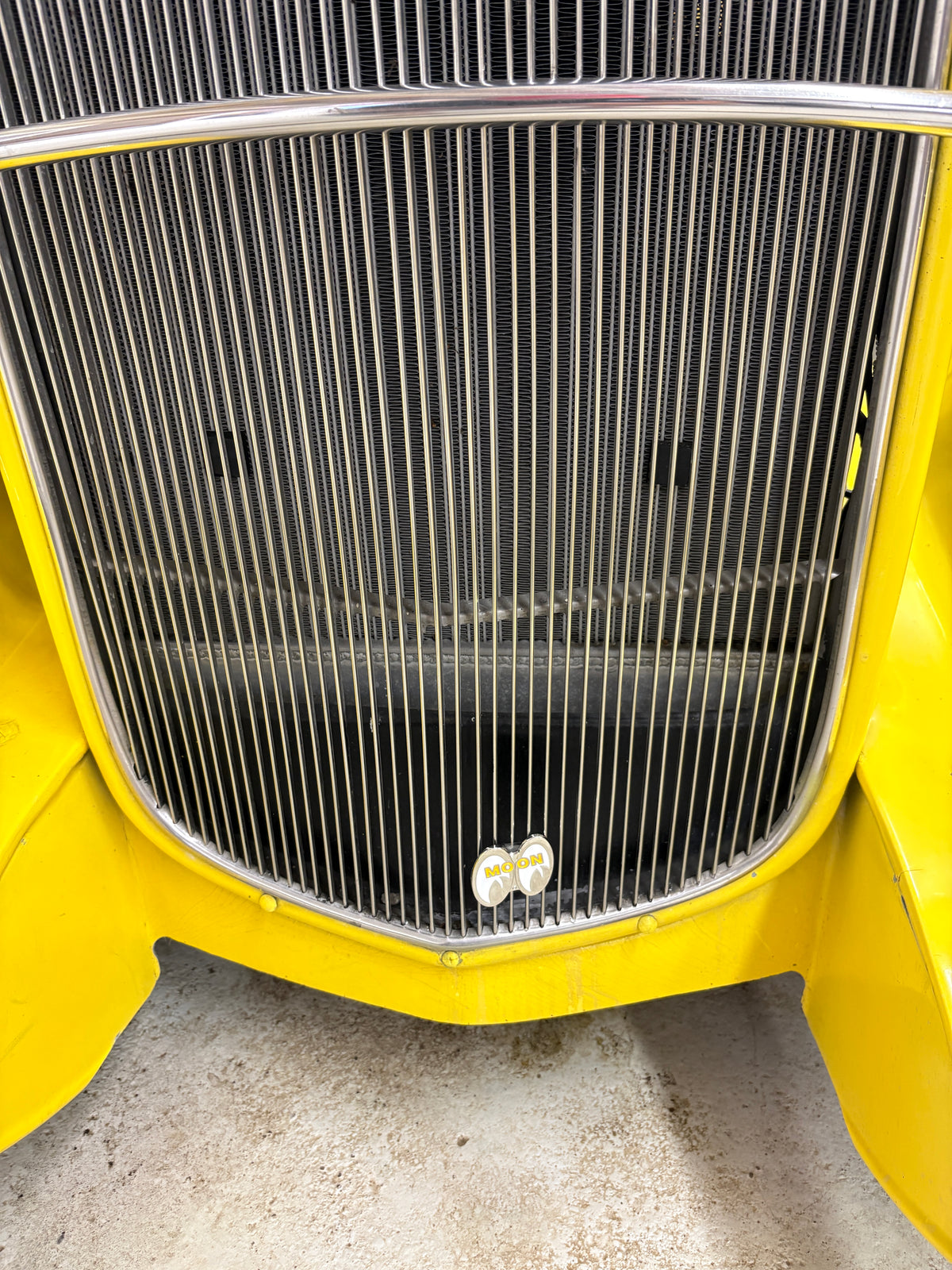 MOON Logo Grille Emblem