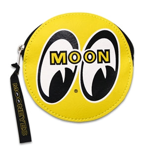 MOON Yellow Coin Case with Zipper