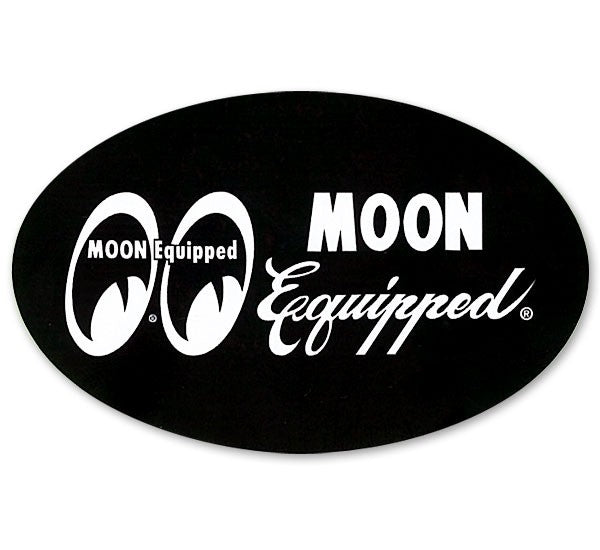 MOON Equipped Oval Sticker
