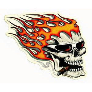 HOT HEAD Sticker