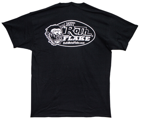 Mode Roth Logo Roth Logo T-Shirt Black – Mooneyes.ca