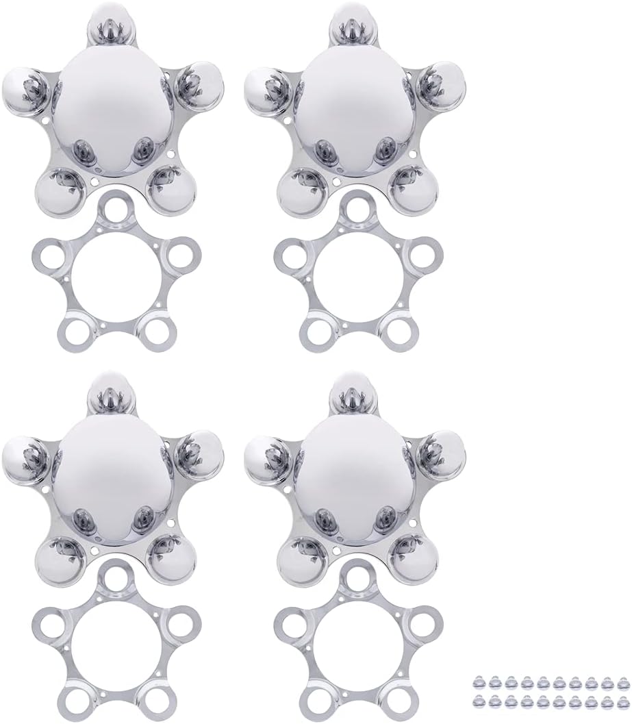 Vintage Spider Wheel Hub Covers