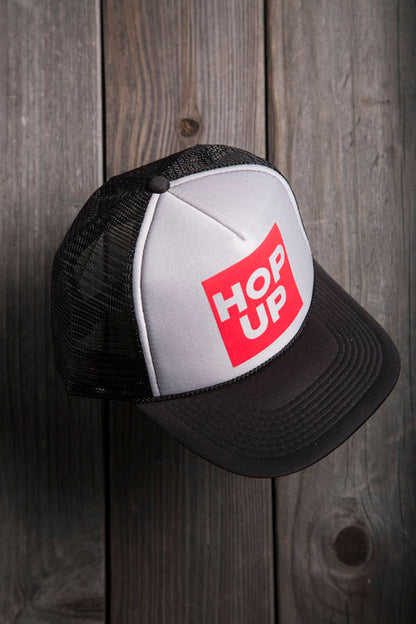 Hop Up Trucker Logo Hat