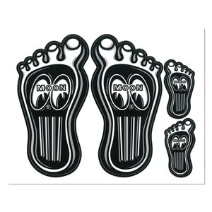 MOON Surfer Gas Pedal Decal