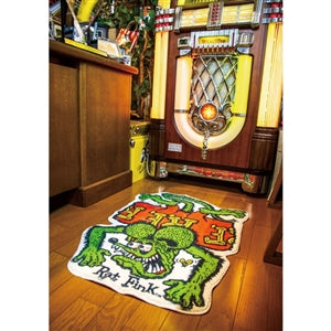 RAT FINK FLOOR MAT CRUSHED UNDERFOOT