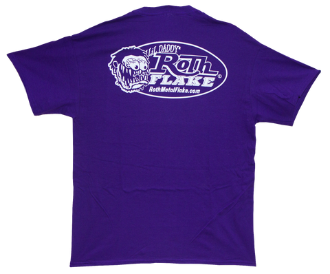 Us Roth Logo Roth Logo T-Shirt Purple – Mooneyes.ca